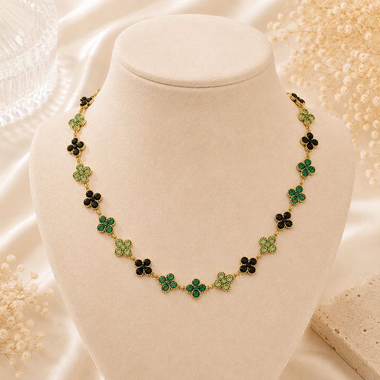 Bijoux Signature - Acier inoxydable & PVD Or 18K | Vert
