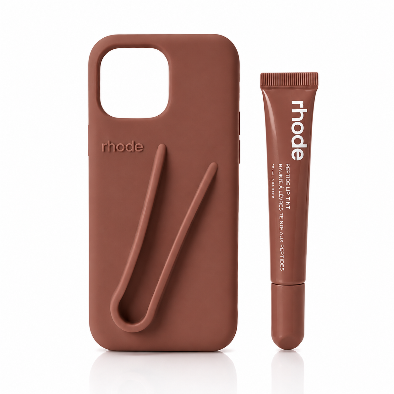 Coque Rhode + lip gloss | Espresso