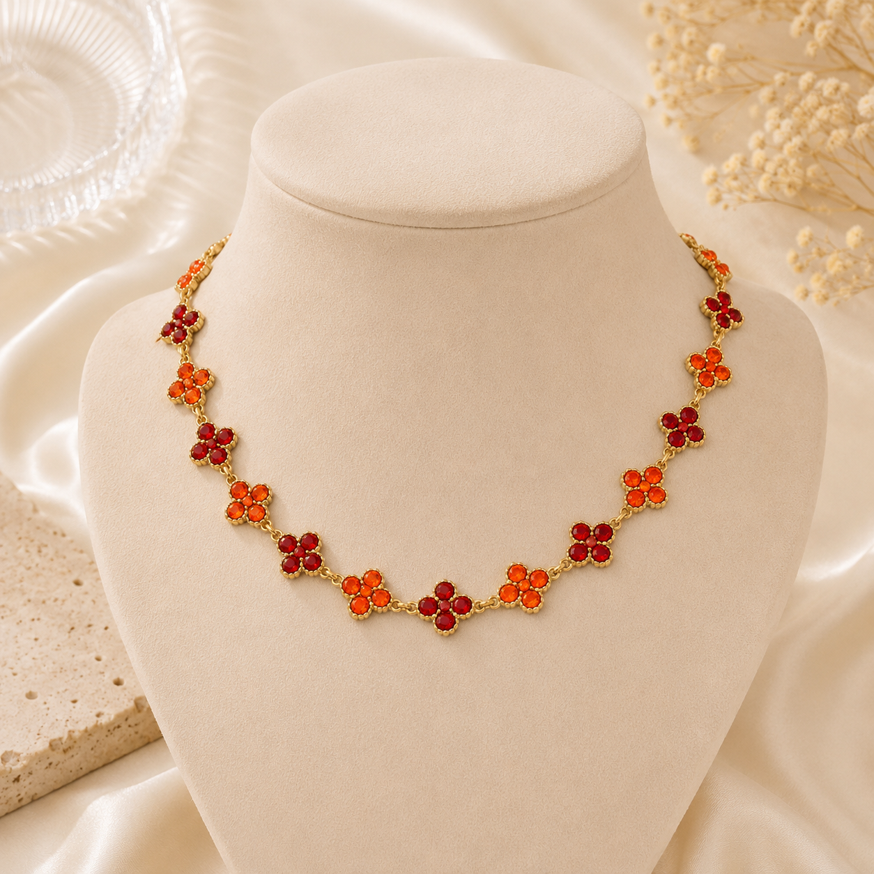 Joyas Signature - Acero inoxidable y PVD Oro 18K | Rojo