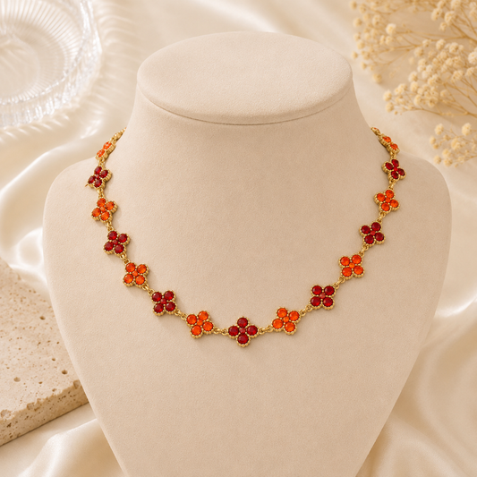 Bijoux Signature - Acier inoxydable & PVD Or 18K | Rouge