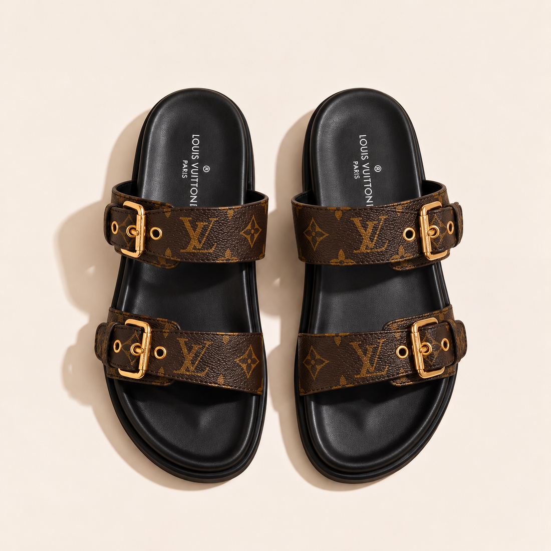 Mule monogramme LV