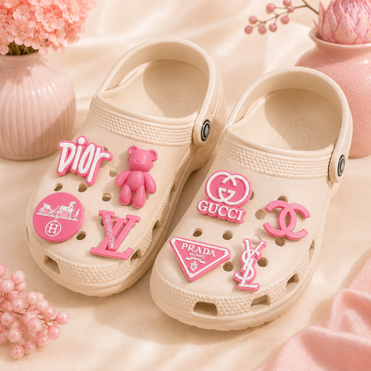 Pins de Luxe pour Crocs™ | Rose