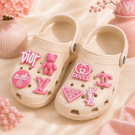 Pins de Luxe pour Crocs™ | Rose