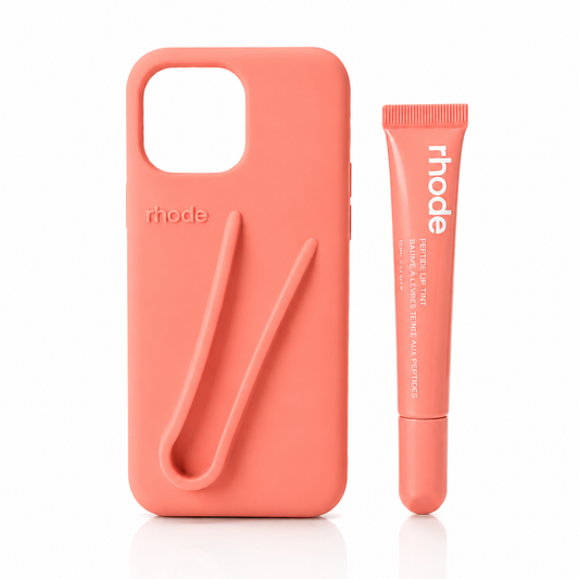 Coque Rhode + lip gloss | Peach