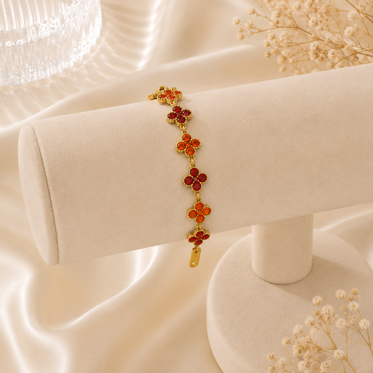 Joyas Signature - Acero inoxidable y PVD Oro 18K | Rojo