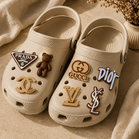 Pins de Luxe pour Crocs™ | Marron