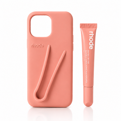 Coque Rhode + lip gloss | Toast