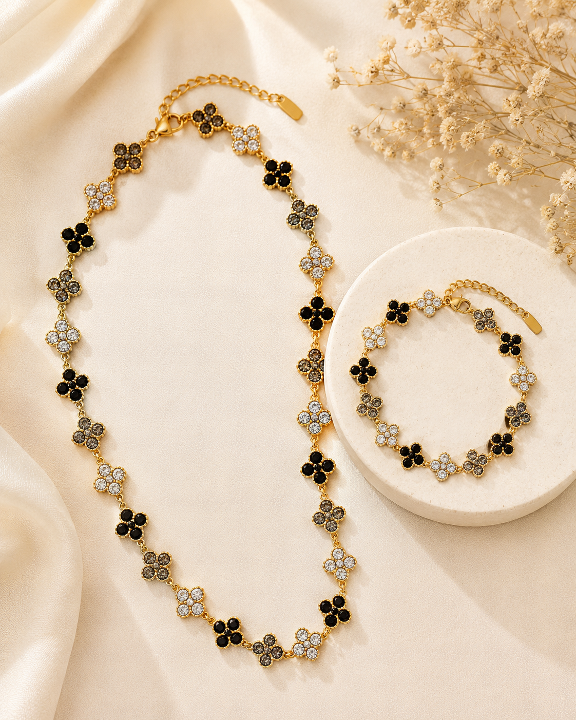 Signature Jewelry - Stainless Steel & 18K Gold PVD | Black