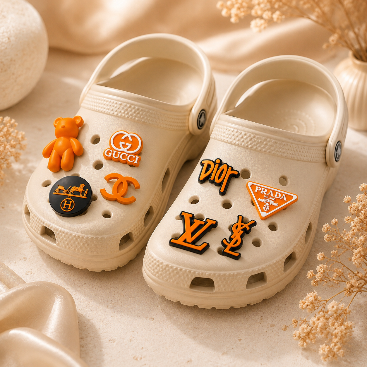 Pins de Luxe pour Crocs™ | Orange